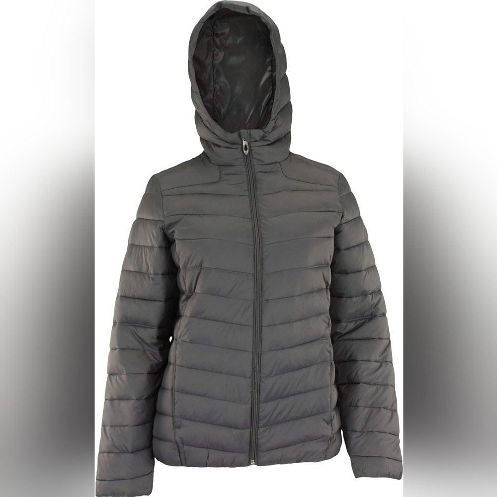 SPIDER Hooded Puffer Jacket Size L